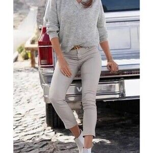 Micheal Kors Women's Gray Denim Capris size 8